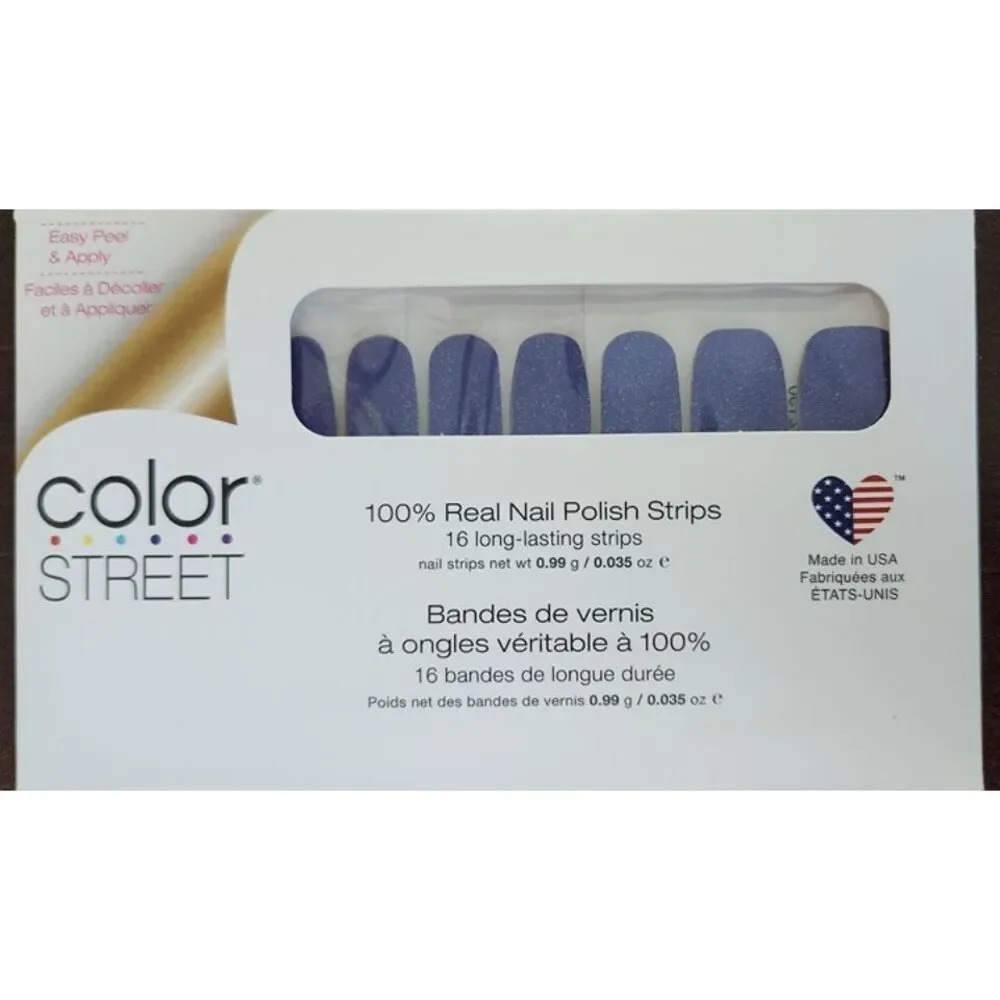 Juneau the Drill Color Street Pink Glitter Press-On Nails